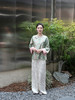 盛唐牡丹 |宝相花重缎宋锦偏襟上衣 商品缩略图0