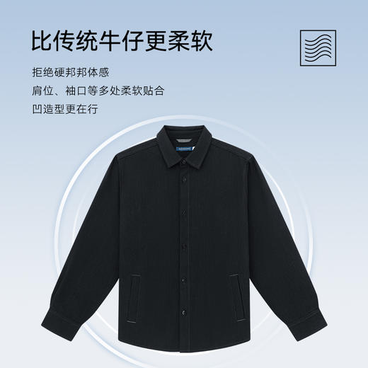 十如仕环保仿牛仔衬衫夹克外套-CS18-01 商品图4