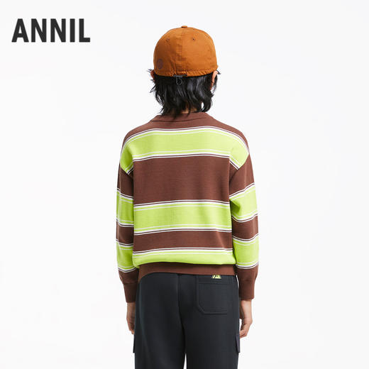 男童全棉条纹毛衣安奈儿童装实体店同款AB434516 商品图2