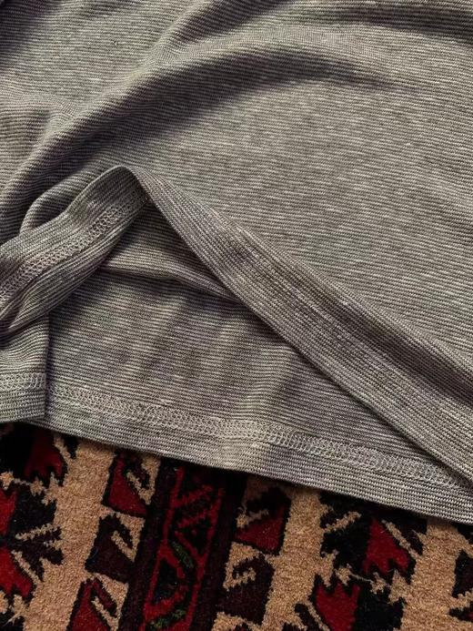 LIVINGTOWN/LT烟雾条纹亚麻打底 商品图2