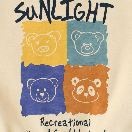 【限时特价！】27kids儿童秋冬季新款卡通童装韩版宽松圆领套头宝宝衣服 商品图2