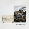 【98新】Gucci古驰1955系列女士白色全皮mini马衔扣钻扣1955链条包单肩包200824NJS01 商品缩略图9