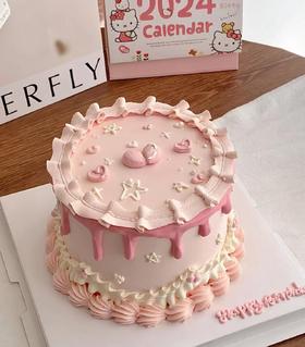 【优品系列】---粉色淋面【心心相印】