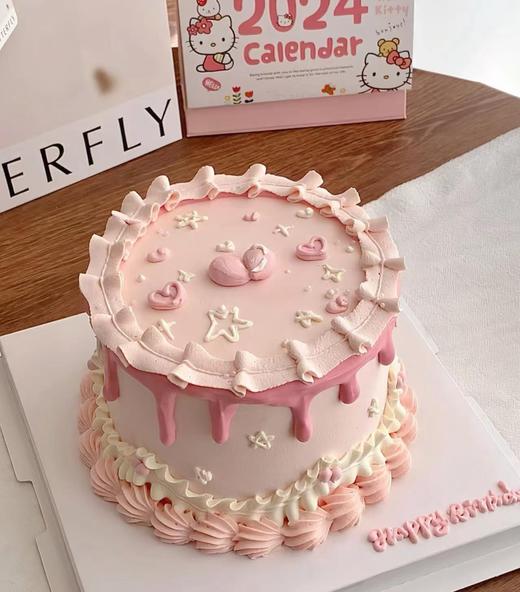 【优品系列】---粉色淋面【心心相印】 商品图0