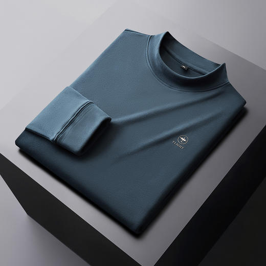 【新款DPF】大依优型大码长袖T恤打底衫休闲加肥加大上衣男士胖子大码t恤打底 商品图6