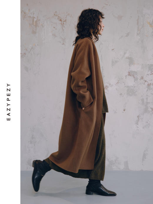 24AW 折纸浴袍款羊绒羊毛大衣 商品图3