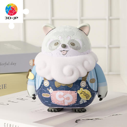 【折扣商品 不退不换】108片 立体造型拼图 F1038 咖啡师Pazzy 商品图4