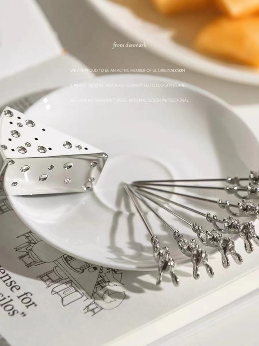 米奇水果签家用金属ins风轻奢可爱 商品图2