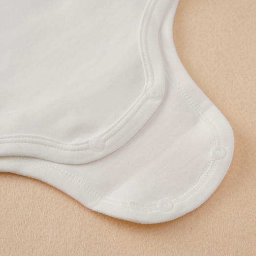 【婴儿舒绒棉加厚260克包屁衣】新生儿纯棉三角连体衣秋冬打底 商品图3