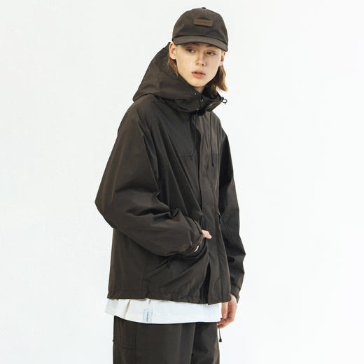 714street特氟龙防风防水冲锋衣外套男女户外三防登山服连帽夹克 商品图2