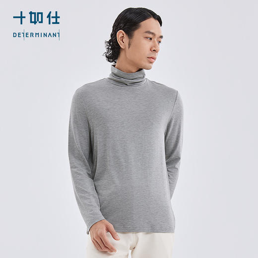 十如仕暖姜细绒高领内搭长袖T恤-T04-03 商品图9