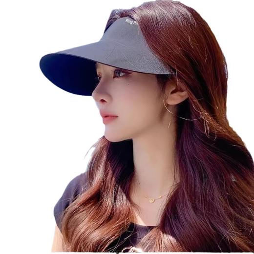 「儿童+成人款！无痕一体防晒帽」女童空顶帽 夏季防紫外线户外太阳遮阳帽轻盈款配饰 商品图4