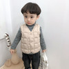 儿童双面穿羽绒棉马甲秋冬宝宝内外穿坎肩韩版男女小中童保暖背心 商品缩略图4