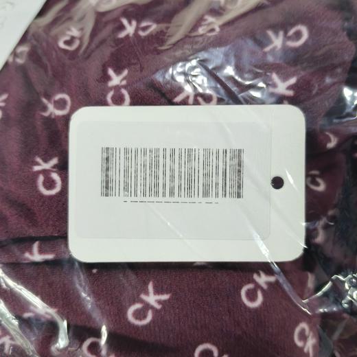 瑕疵Calvin Klein/CK 女士春秋款居家圆领长袖T恤系带长裤睡衣裤套装 商品图2