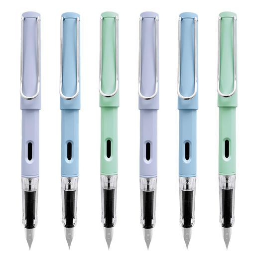 晨光系列【M＆G/晨光 HAFP1328正姿钢笔】填墨不脏手，晨光正姿笔。好握护手掌，金笑尖书写畅。多色随心选，练字更得意。小学生大咖必备，书法爱好者良伴。墨囊换不停，正姿笔姿新！ 商品图1