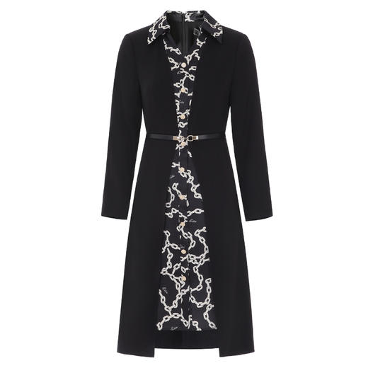 EITIE爱特爱秋季新款通勤气质连衣裙 7507207 商品图5