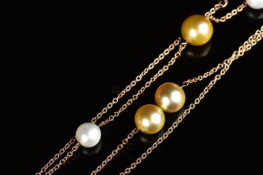 【幸福的节奏】海水珠满天星项链-ZZ12407016 商品图3