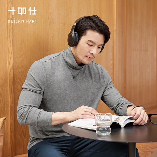 十如仕暖姜细绒高领内搭长袖T恤-T04-03 商品图0