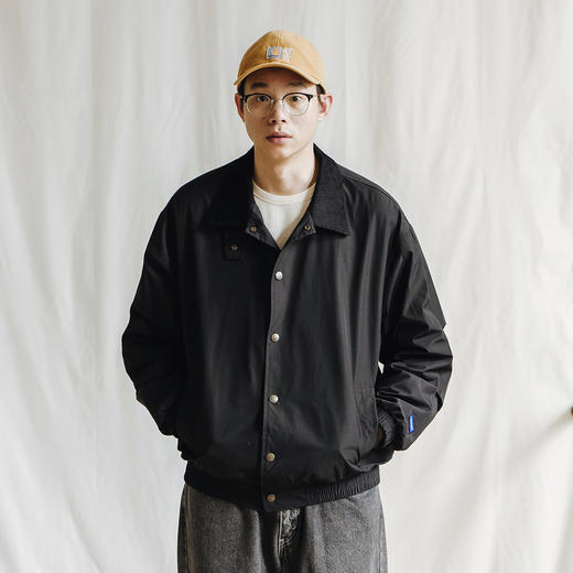714street防水工装外套男士三防开衫美式棒球服休闲防风教练夹克 商品图1