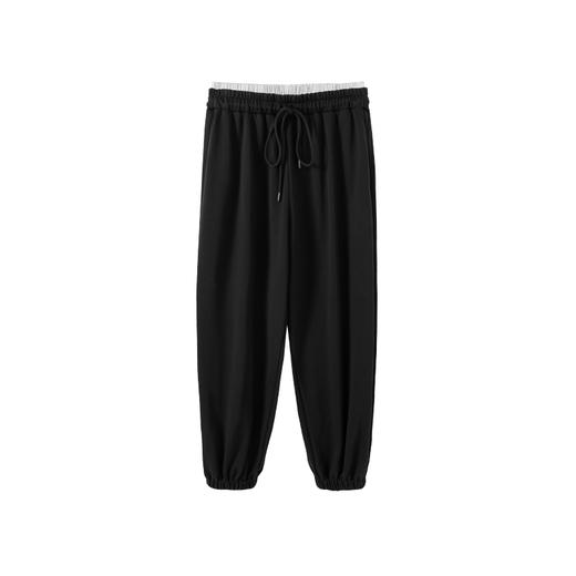 2024年新款~家微胖定制高腰束脚运动裤女秋季新款宽松大码休闲裤 商品图4