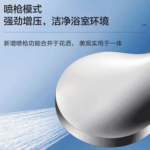 海尔 家用淋浴花洒全套装 卫玺数显调温三功能淋浴器ST-SL5303Q 403mm超大置物平台+10寸圆形顶喷 商品图1