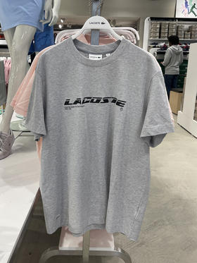 Lacoste/法国鳄鱼 男士夏季圆领有机棉透气舒适短袖T恤 TH9685