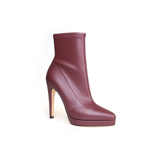 豪麟名鞋CASADEI女鞋短靴人造革C483N紫色 商品图0