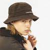 714street潮牌渔夫帽男日系复古盆帽简约字母刺绣帽子防晒遮阳帽 商品缩略图1