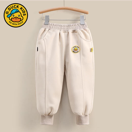 小黄鸭正品儿童2024新款春秋卫裤男童女童长裤运动韩版宝宝裤子 商品图1