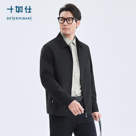 十如仕压胶领防水商务行政夹克外套-OW06 商品图4