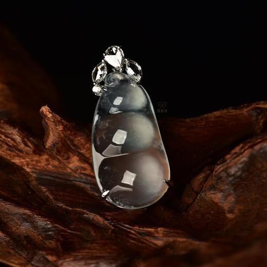 【三生有幸】玻璃种福豆坠-GZ12406031 商品图2