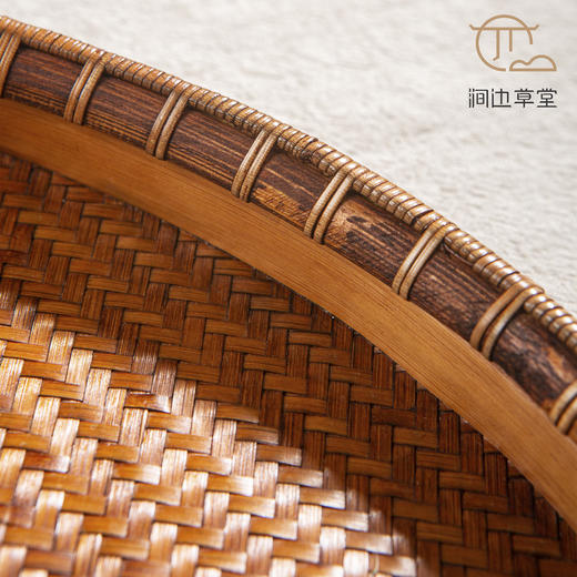 手工竹编胡可讼文小扁 商品图4