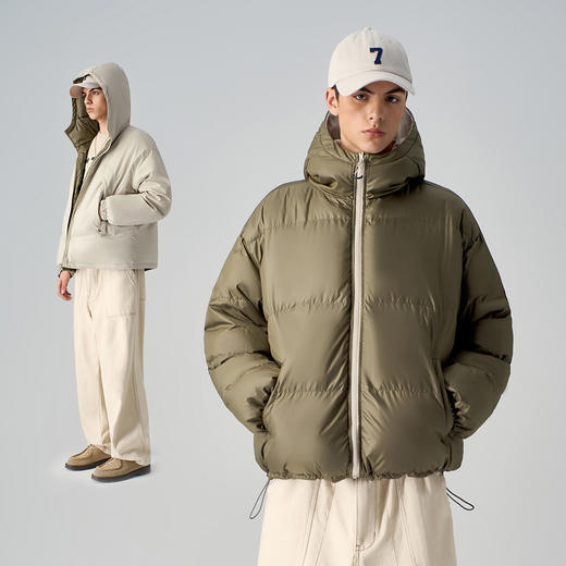 [两面穿]714street山系户外防水棉服冬季三防连帽外套工装夹克男 商品图3