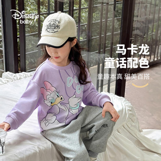 【90-140】【迪士尼baby】女童春秋卫衣卡通套头衫 商品图8