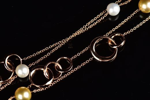 【幸福的节奏】海水珠满天星项链-ZZ12407016 商品图4