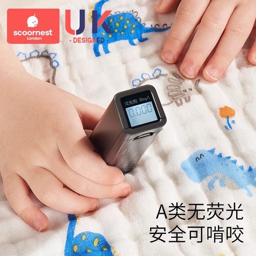 科巢婴儿拍嗝巾防吐奶柔软纱布垫肩口水方巾新生宝宝围嘴a类纯棉 商品图3