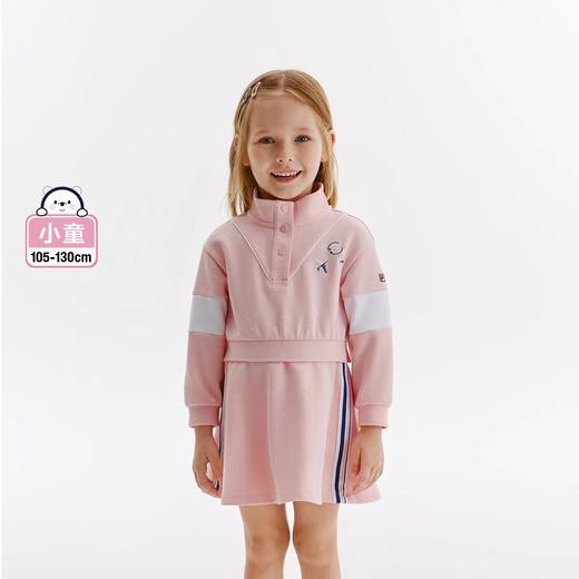 【FILA KIDS】B8F 女小童经典生活童趣百搭针织连衣裙 商品图0