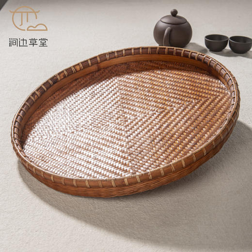 手工竹编胡可讼文小扁 商品图6