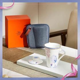 【教师节】【玛戈隆特厅】 B7F丨荷莲 盛宴骨瓷滤茶杯三件套