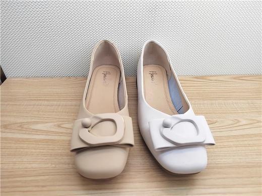 豪行春季新款23130202真皮休闲低跟女鞋单鞋皮鞋专柜正品大码 商品图1