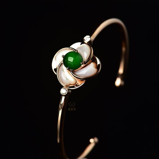【唯爱永恒】绿翠贝母手环-SZ12406013 商品图2
