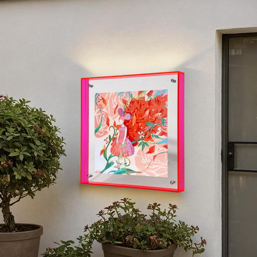 《玫瑰花神》然女孩-版画 商品图2