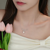【美人鱼泪】S925银温柔风花朵项链【YXS-A3550】 商品缩略图1