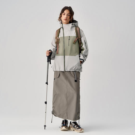 714street山系户外防水夹克男新款徒步登山外套全压胶硬壳冲锋衣 商品图4