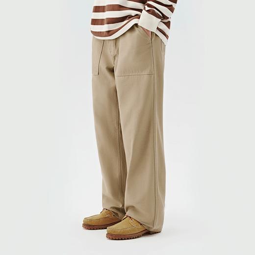 714street水洗男士休闲裤2024秋季新款宽松直筒长裤美式工装裤男 商品图0