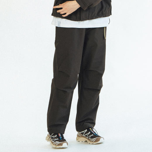 714street特氟龙户外登山裤防水伞兵裤男女秋冬款三防加绒休闲裤 商品图2