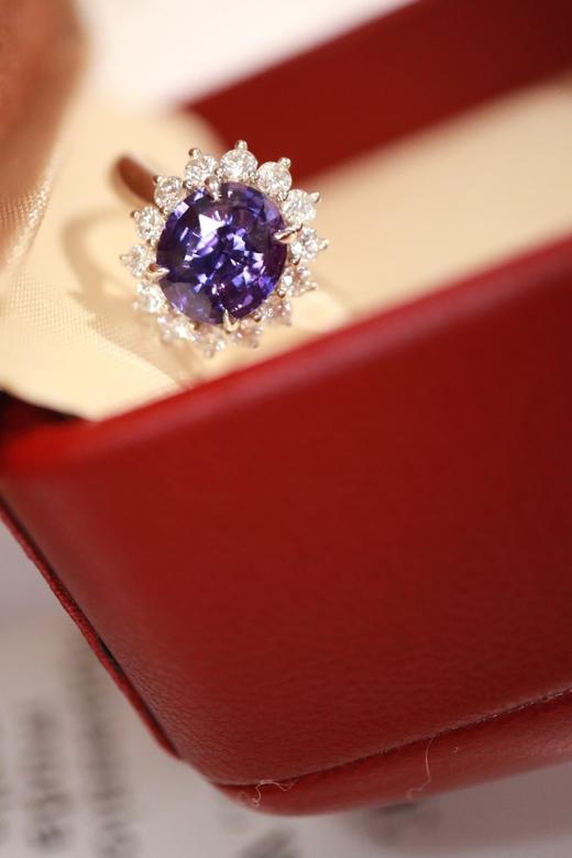 2.01ct 蓝宝石戒指 商品图6