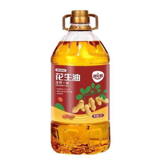 润之家一级压榨花生油5L 商品图0