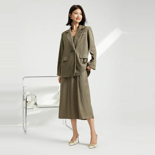 馥迦清冷优雅西装套装裙 商品图1