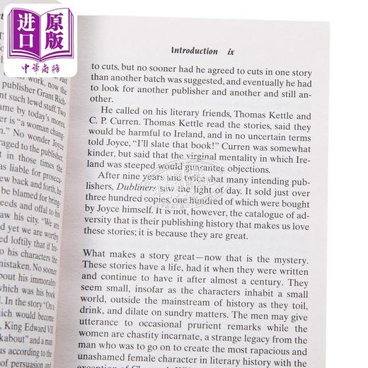 预售 【中商原版】Signet Classics 都柏林人 Dubliners 英文原版 詹姆斯乔伊斯 James Joyce 尤利西斯 作者 后现代主义文学鼻祖 商品图2